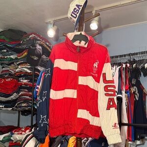 LOGO 7 Vintage Team USA Olympic Jacket (1996 Atlanta Olympics)